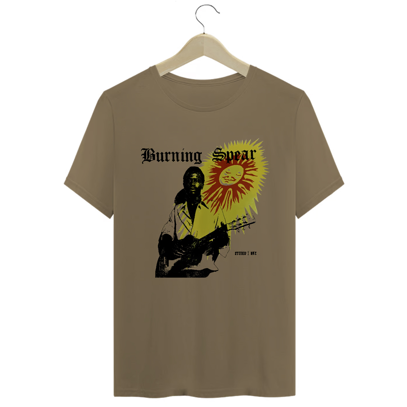 Camiseta Premium Burning Spear Reggae Roots - Coleção Reggae