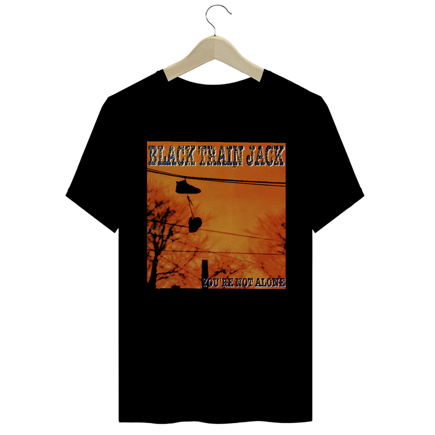 Camiseta Premium Black Train Jack-You - Coleção Punk/Hardcore