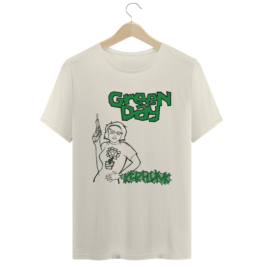 Camiseta Premium Green Day - Kerplunk - Coleção Punk