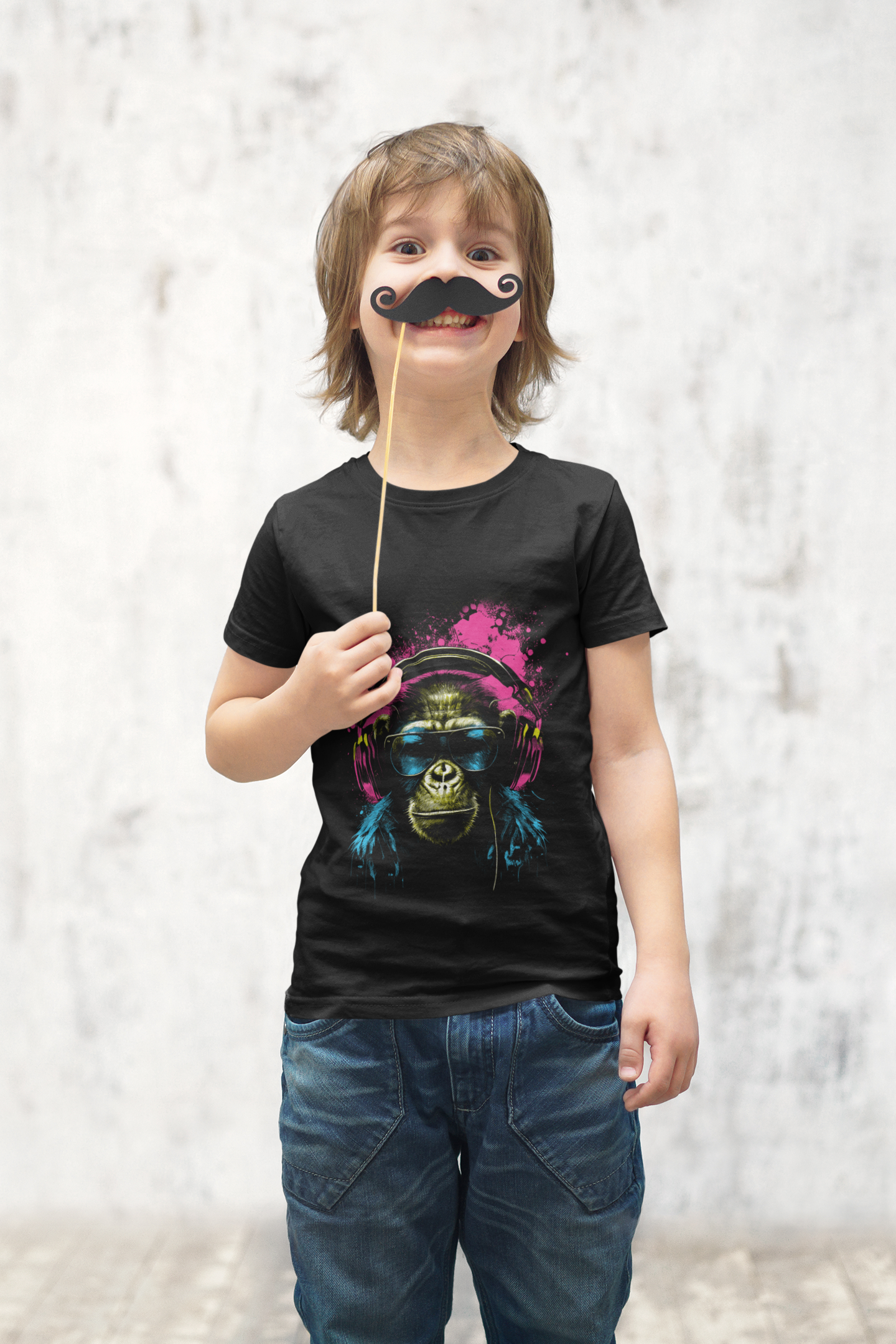 Camiseta Monkey (2 a 14 anos)