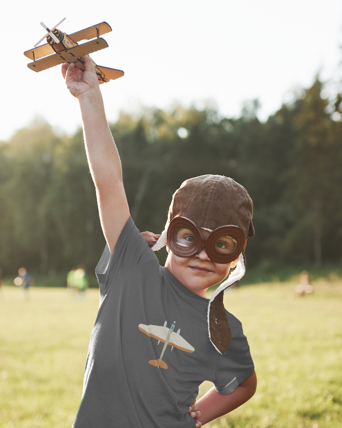 Camiseta Airplane (2 a 14 anos)
