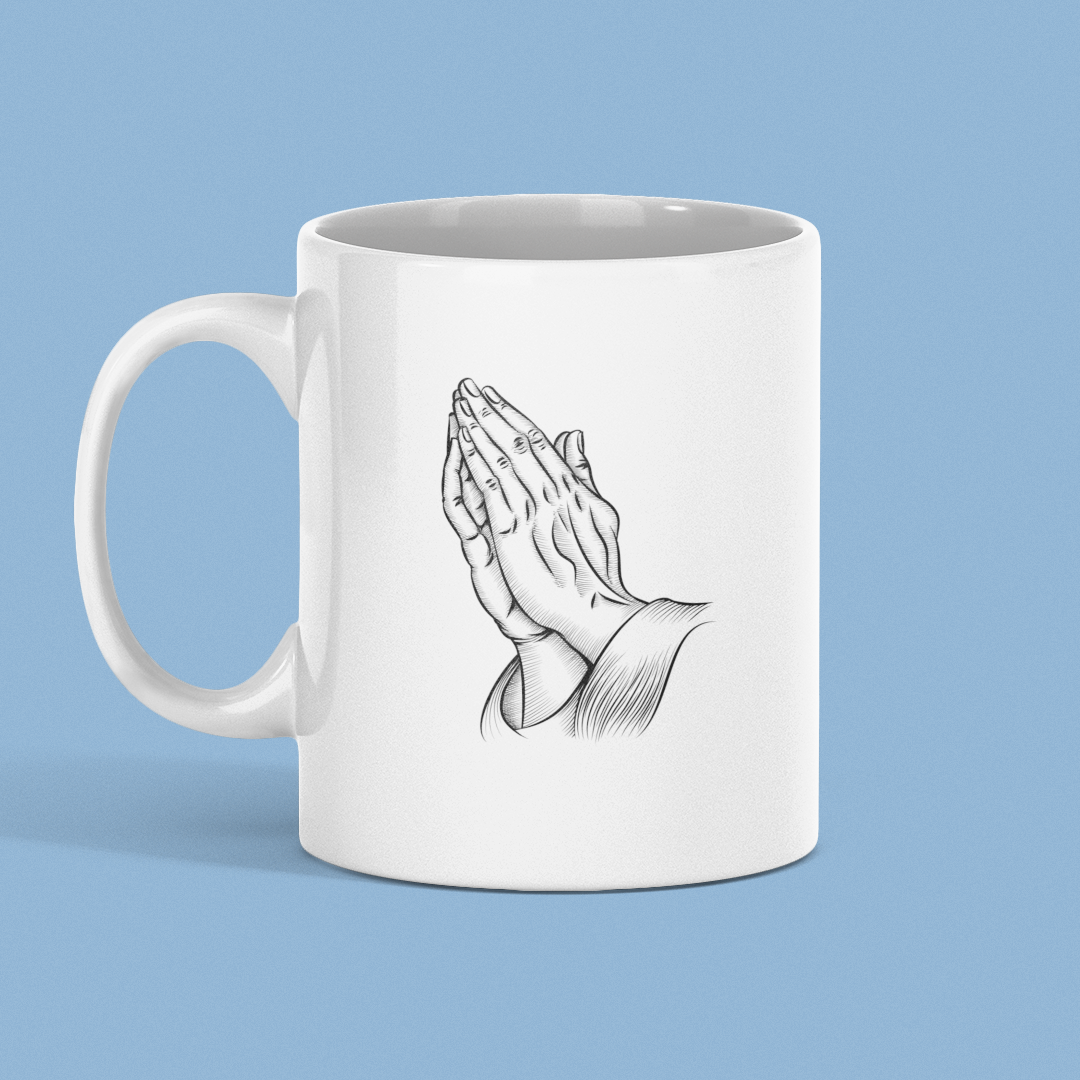Caneca Mãos em Prece