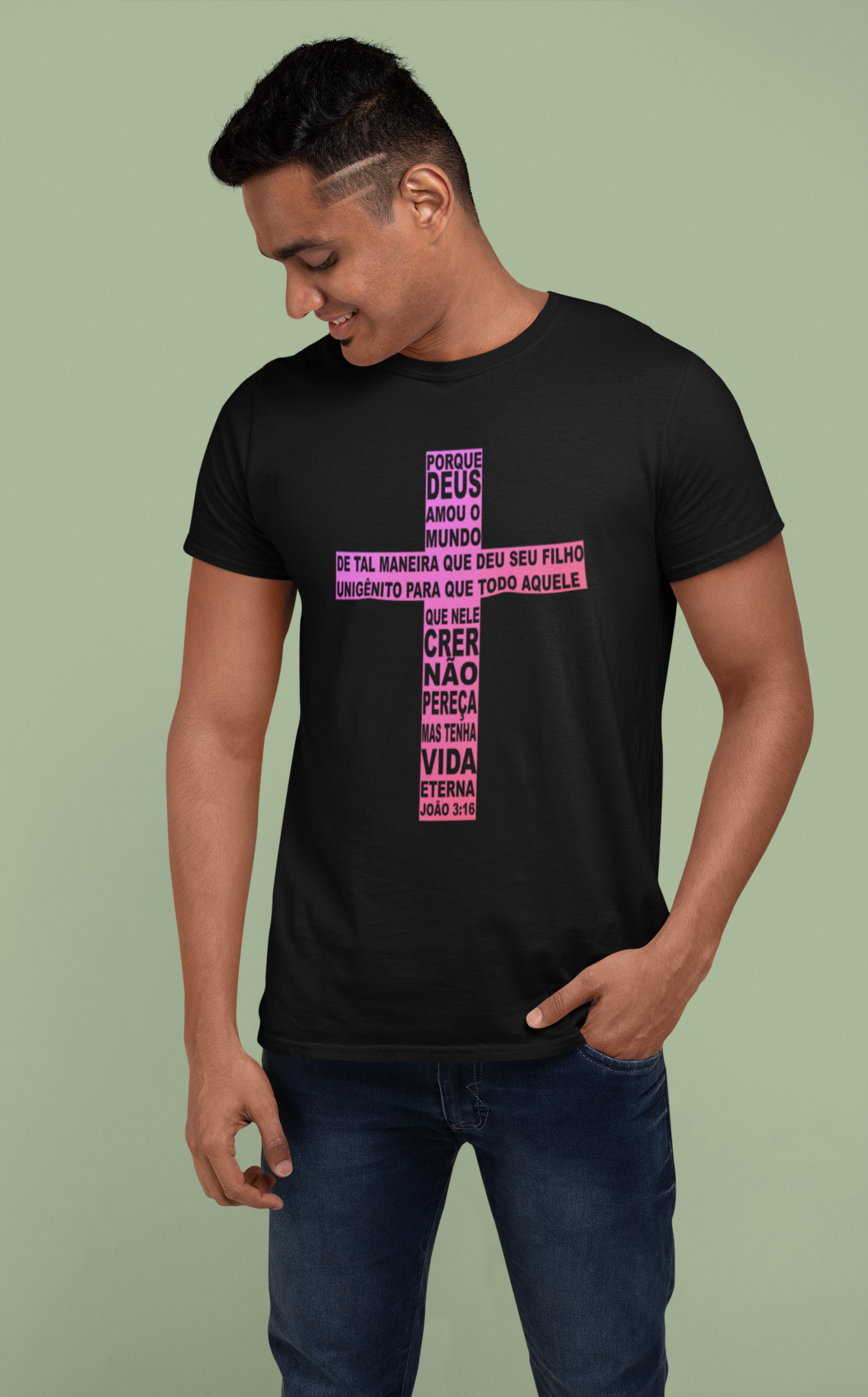 Camiseta João 3:16
