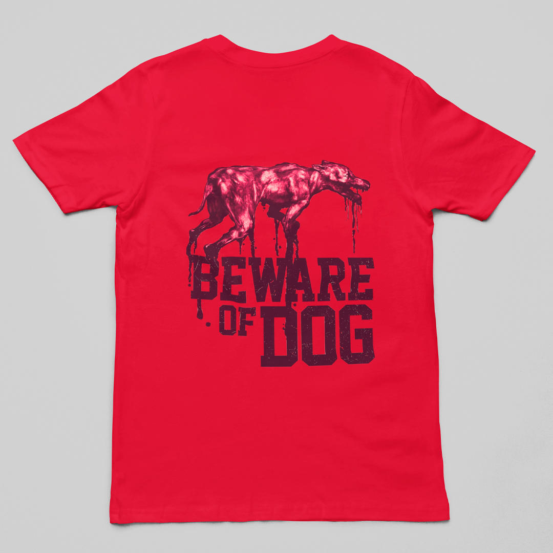 Camiseta Beware of Dog