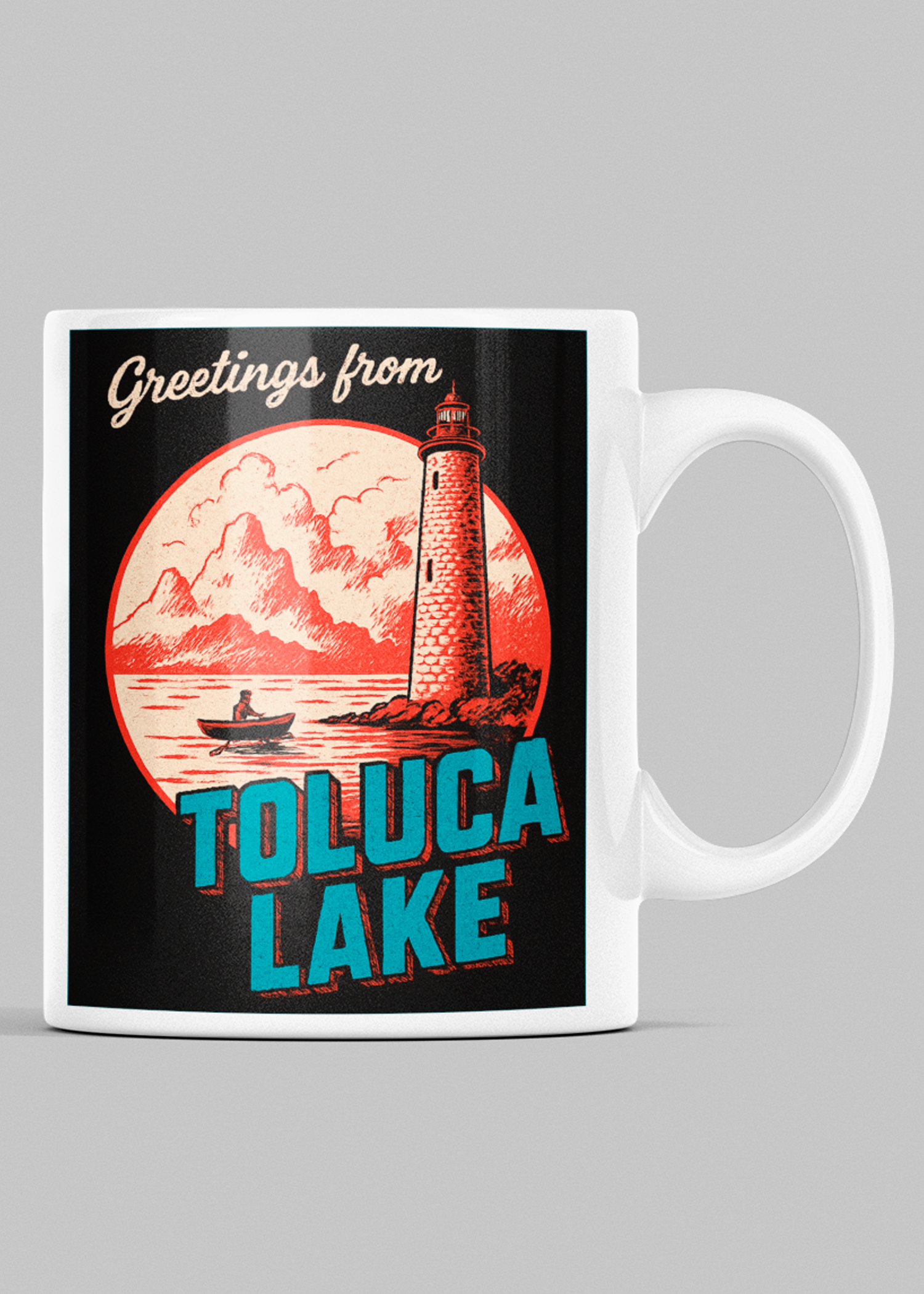 Caneca Greetings from Toluca Lake