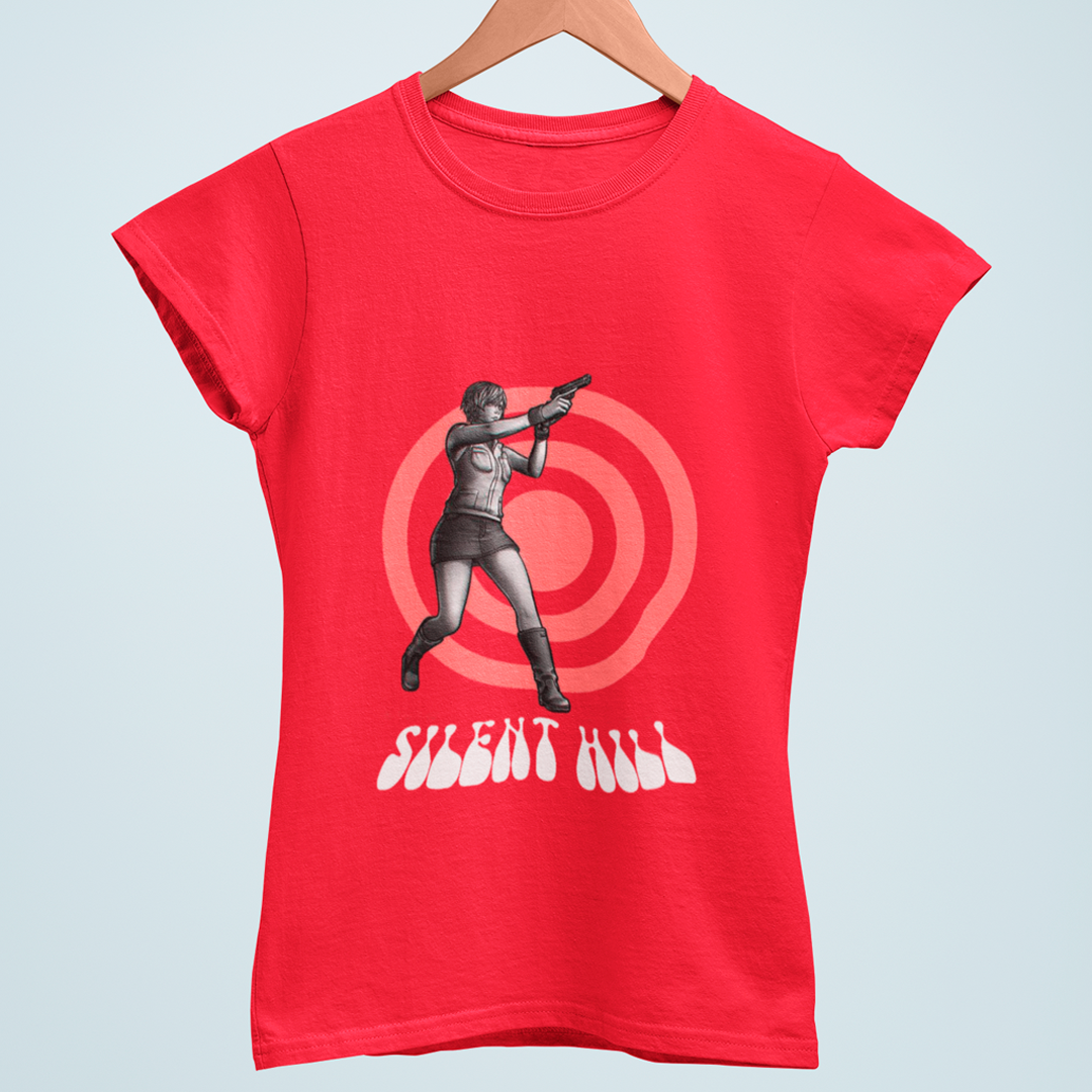 Camiseta feminina Baby Look Heather Mason