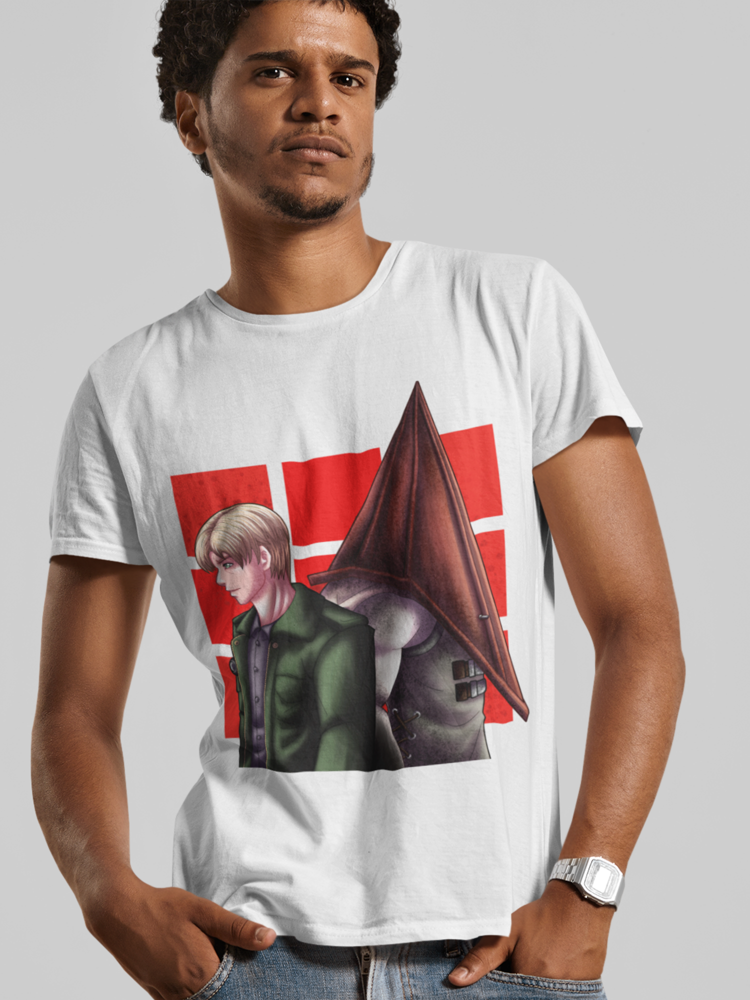 Camiseta Silent Hill 2 - O Culpado e o Carrasco