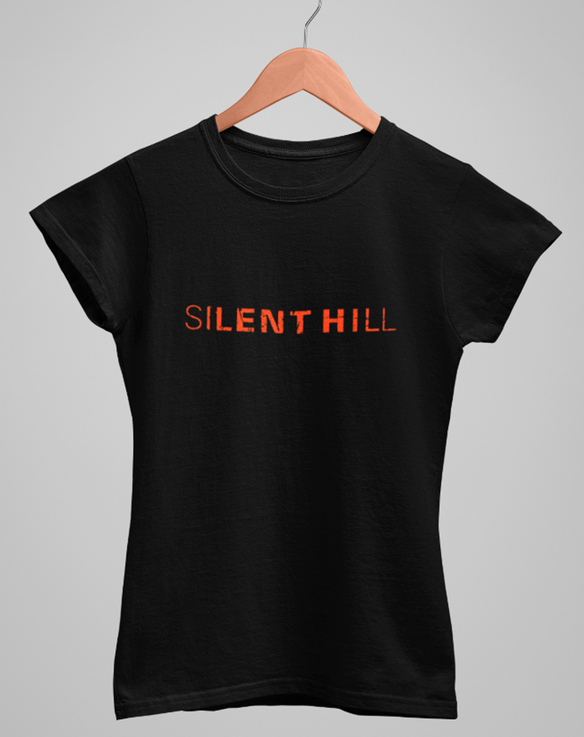Camiseta feminina Baby Look Silent Hill