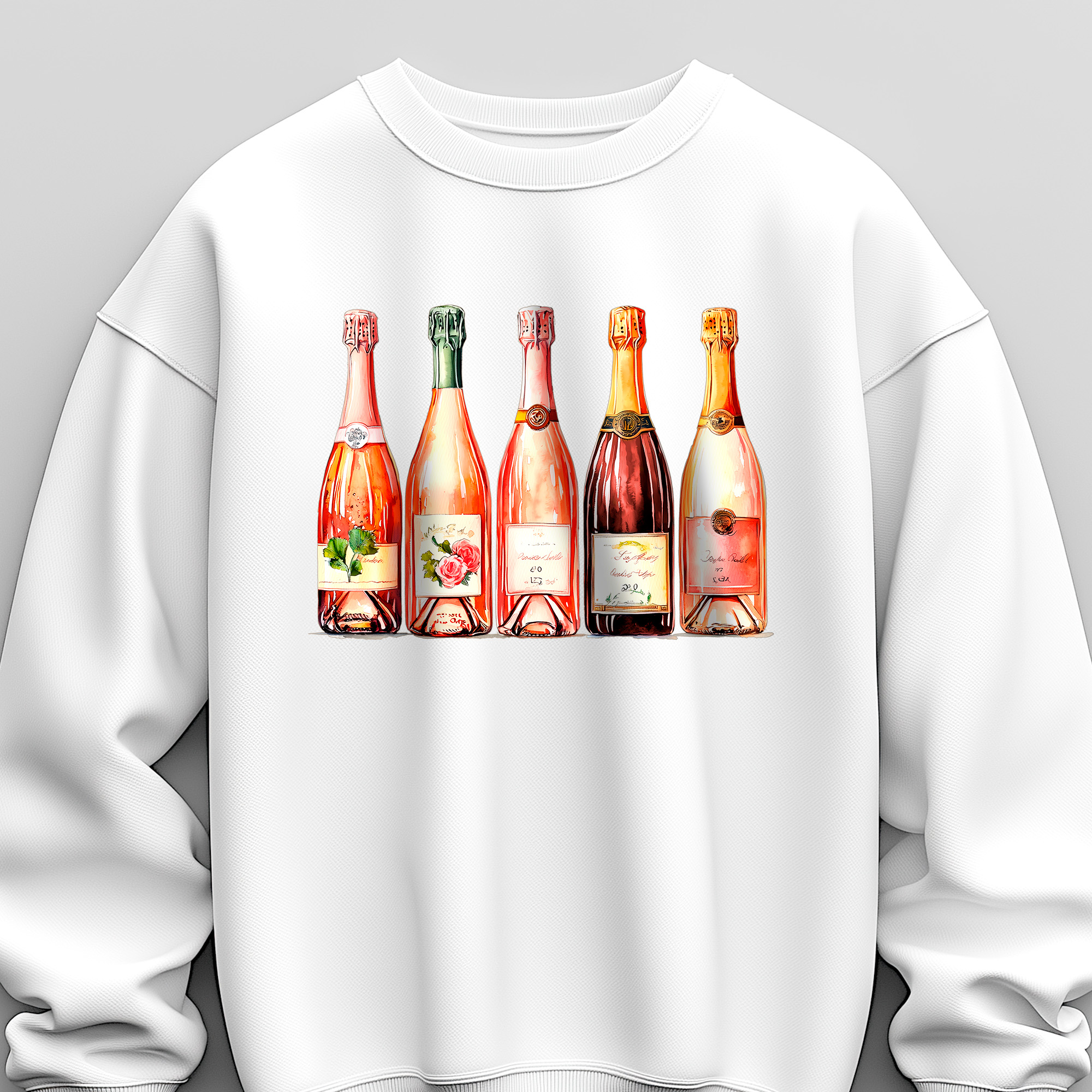 Estampa A vida em Rosé
