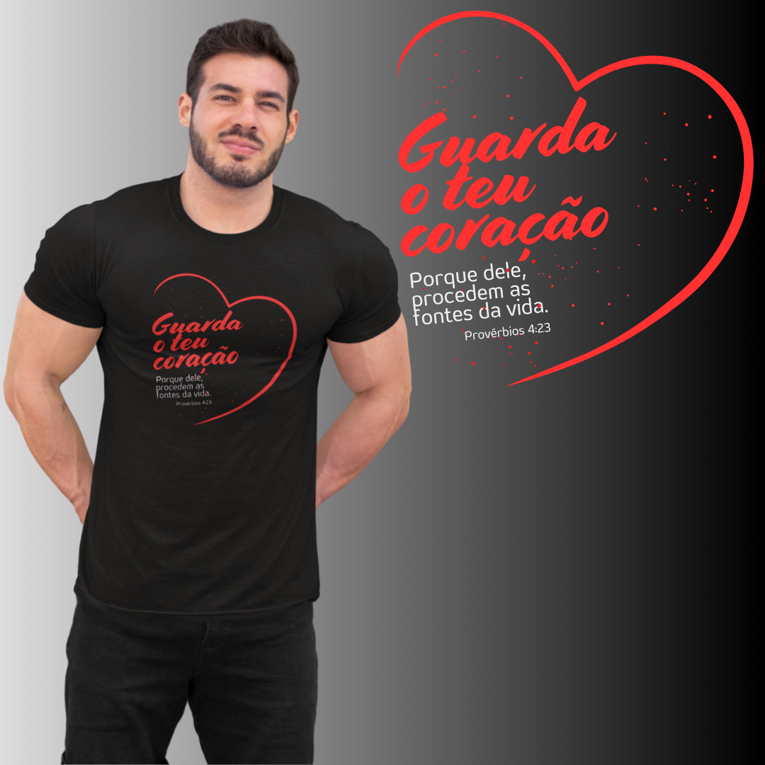 [Quality] Camiseta Guarde teu Coração (2)