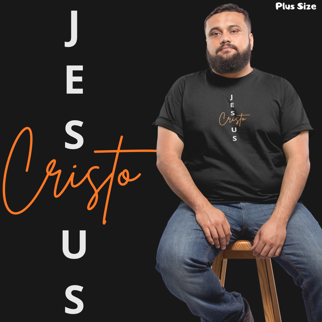 [Plus Size] Camiseta Jesus Cristo