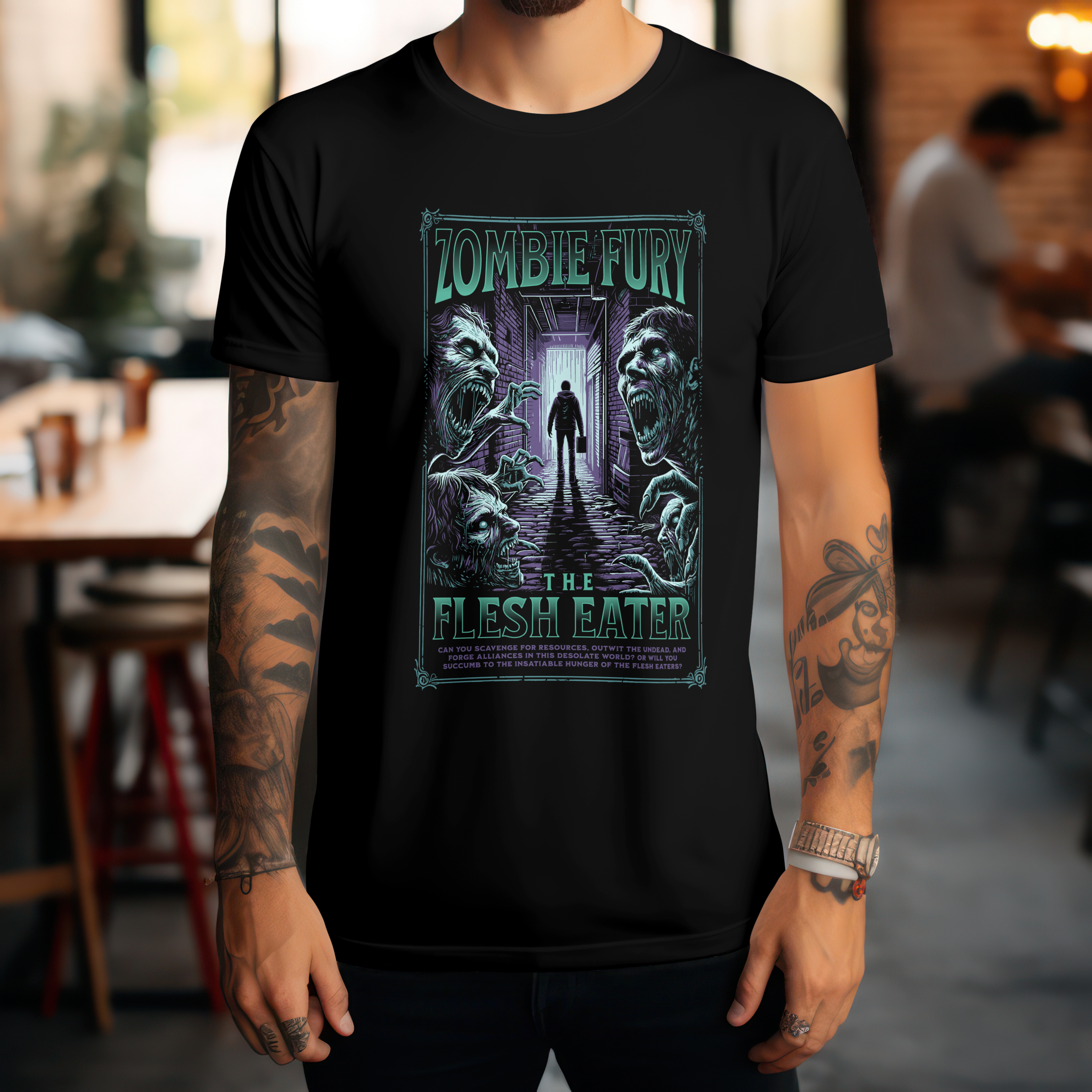 CAMISETA PREMIUM | Zombie Fury