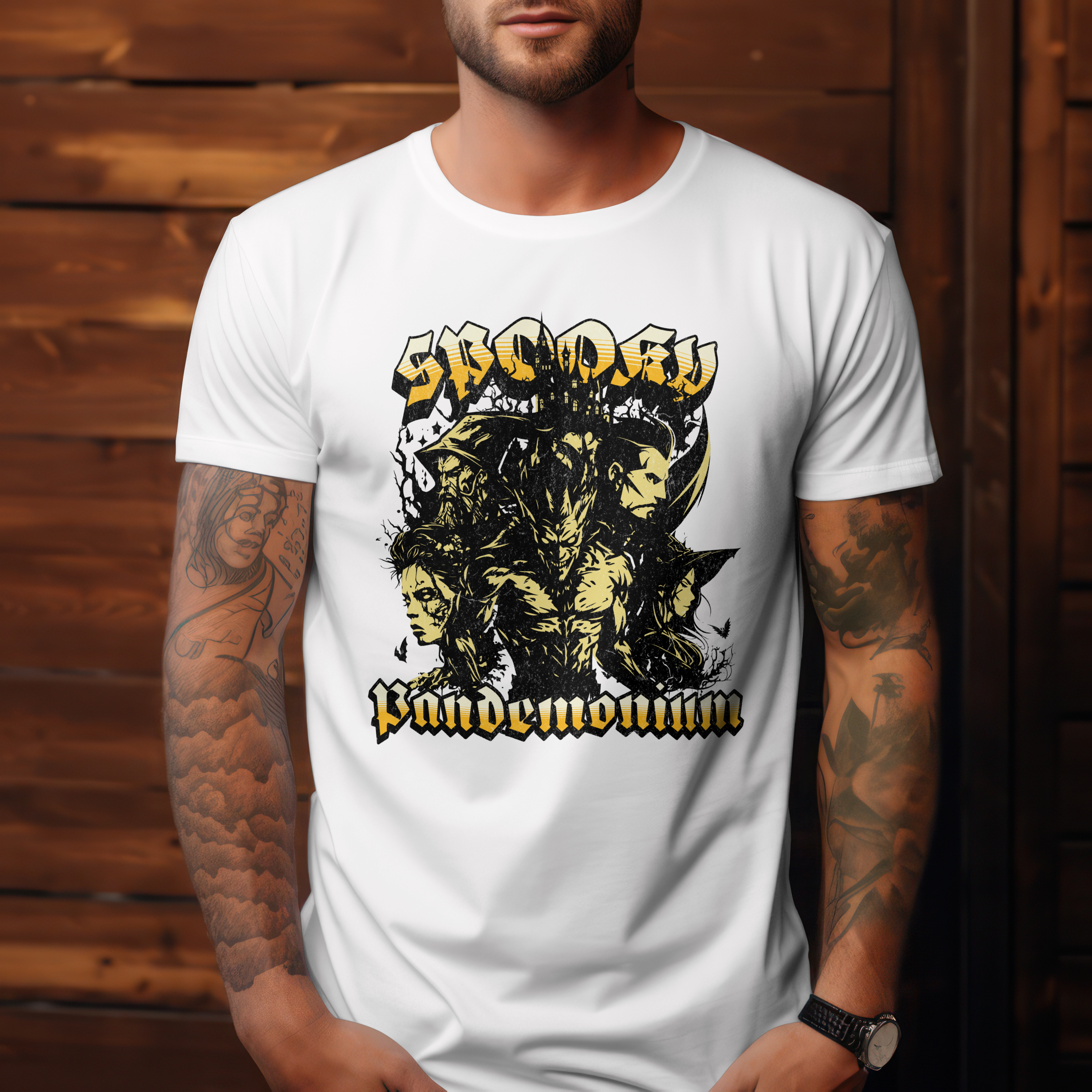 CAMISETA PREMIUM | Spooky Pandemonium