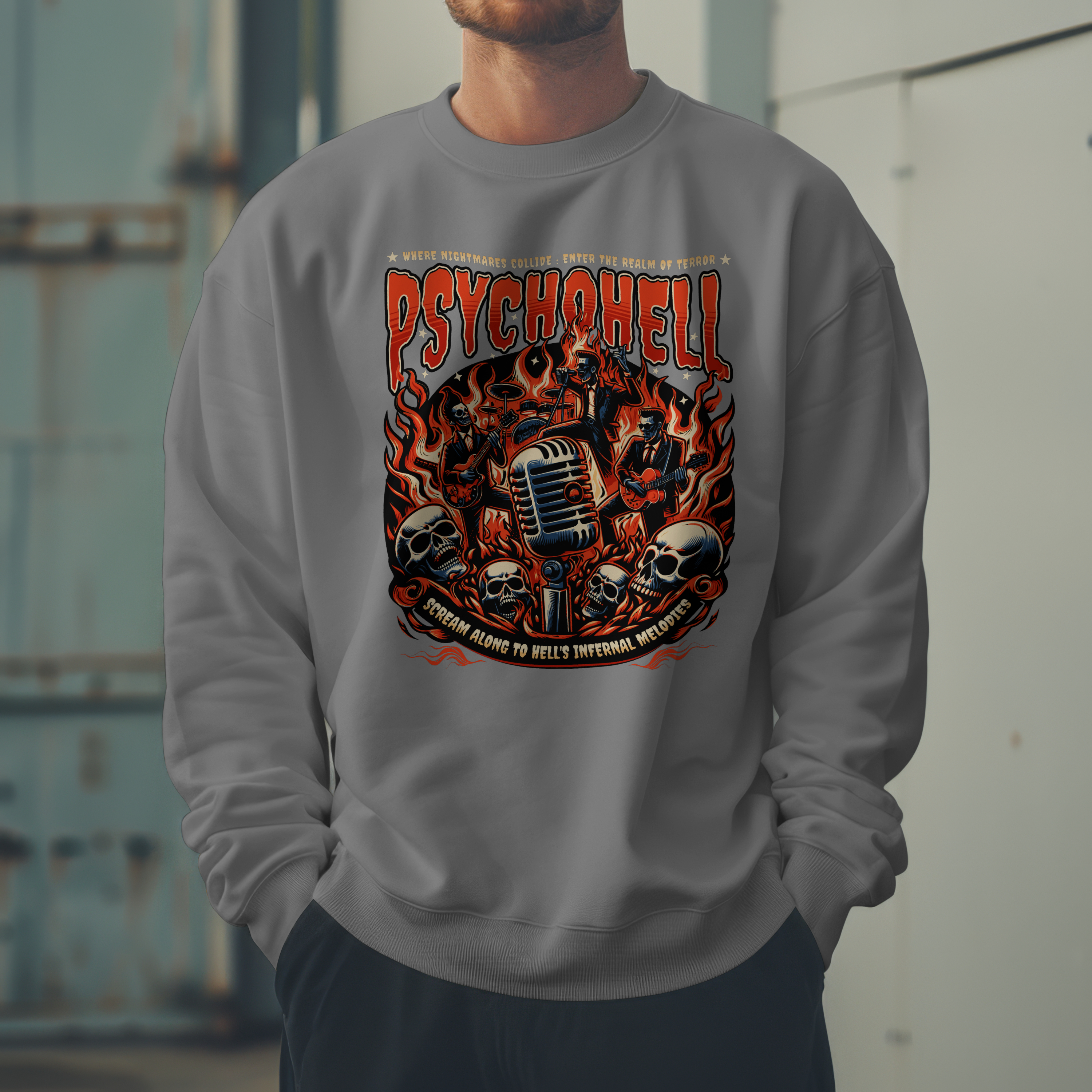 MOLETOM GOLA CARECA | Psychohell