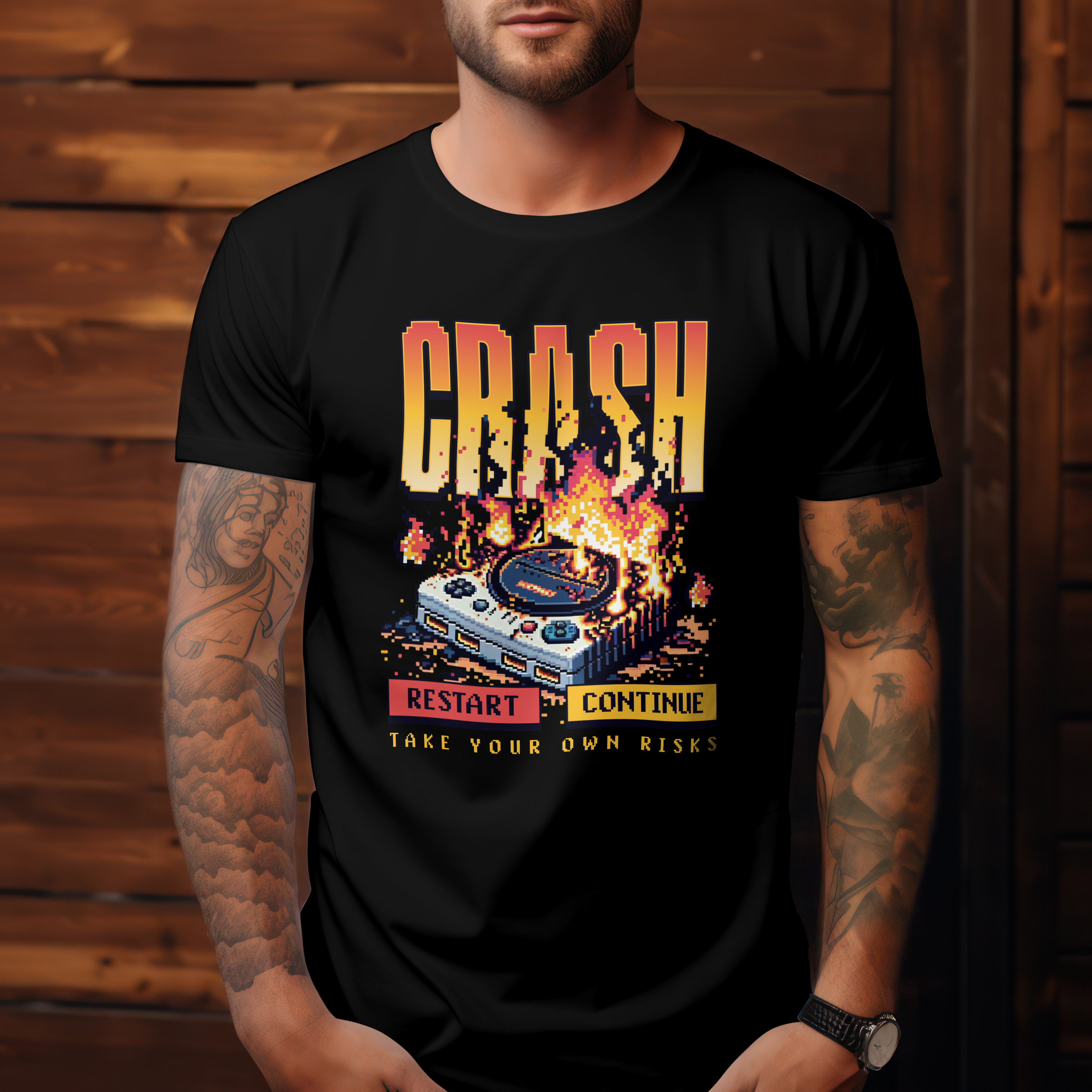 CAMISETA PREMIUM | Crash