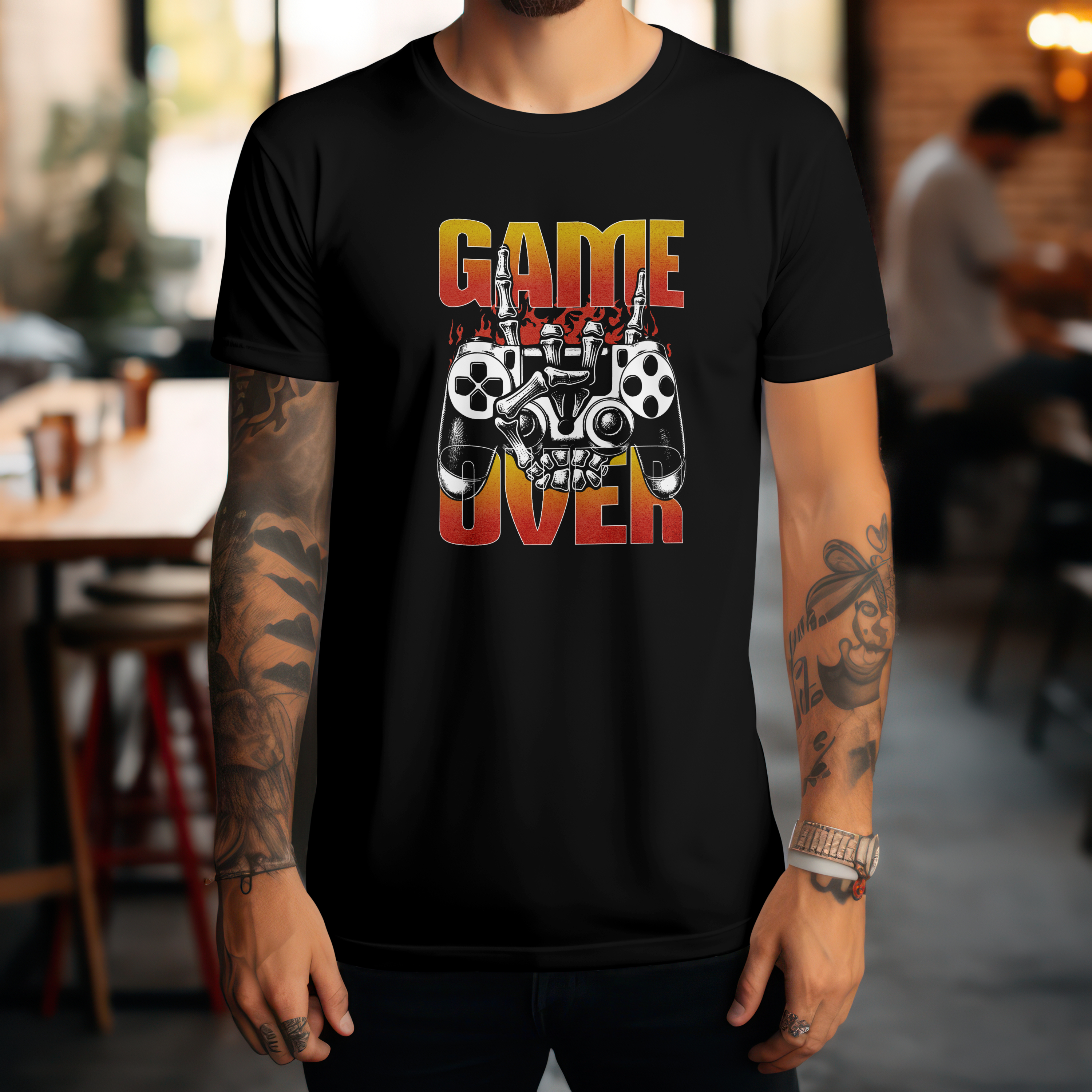 CAMISETA PREMIUM | Game Over