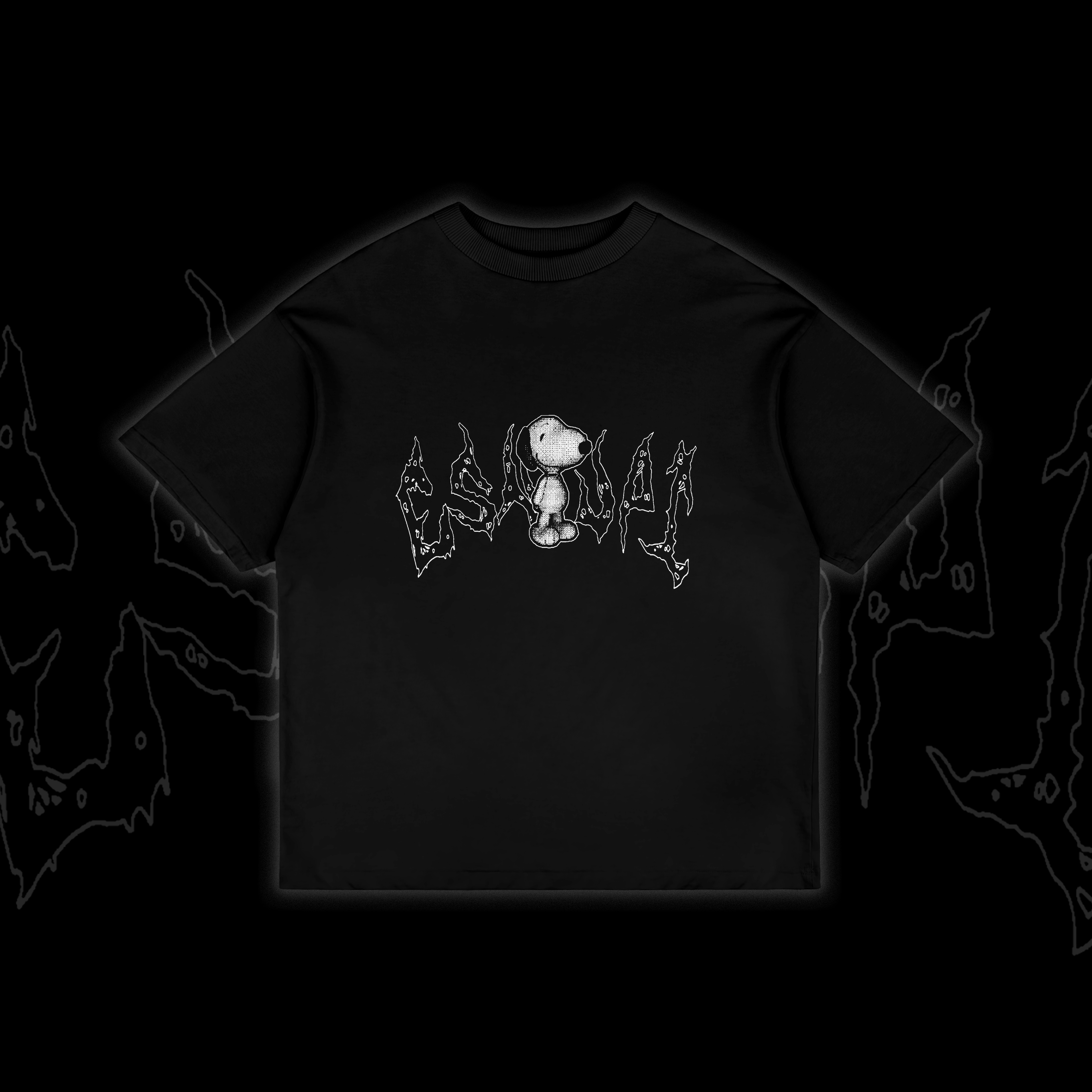 Oversized Esnupi Death Metal - Preta