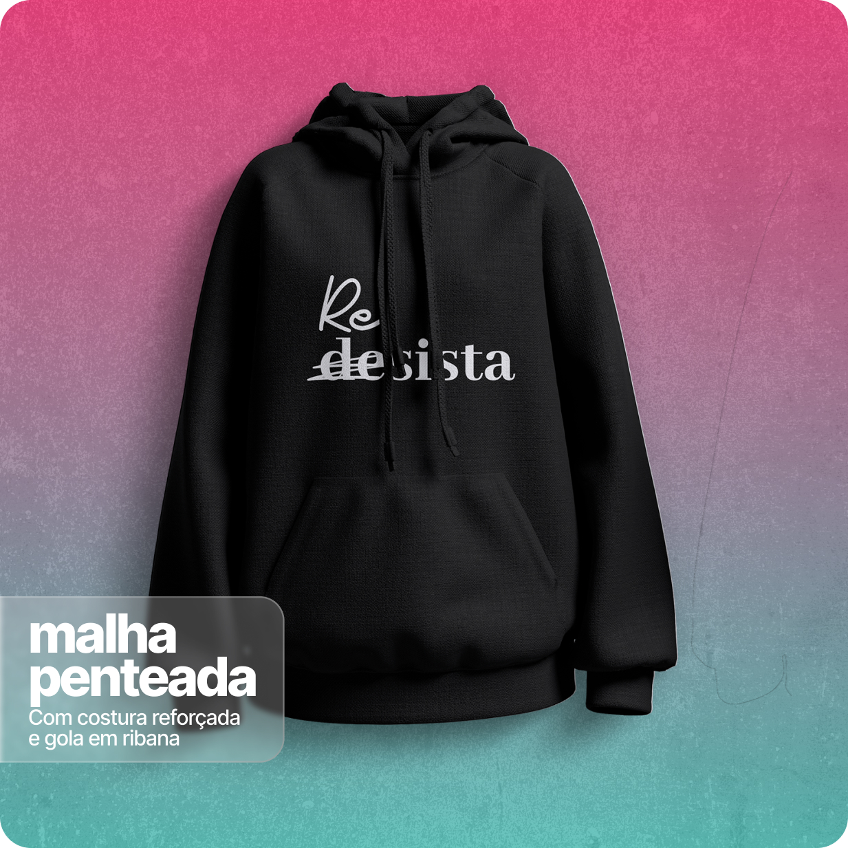 Moletom Canguru Quality Unissex – Resista 