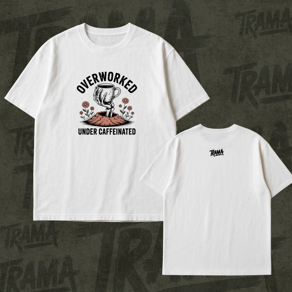Camiseta Oversized | Caffeinated