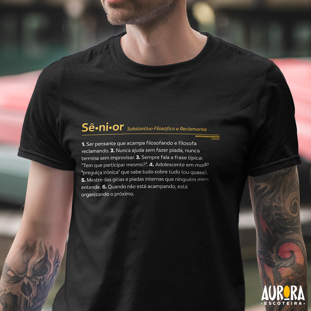Camiseta - Verbete Sênior