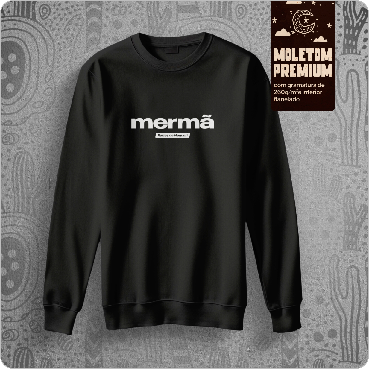 Moletom Blusão Prime Unissex – Mermã 