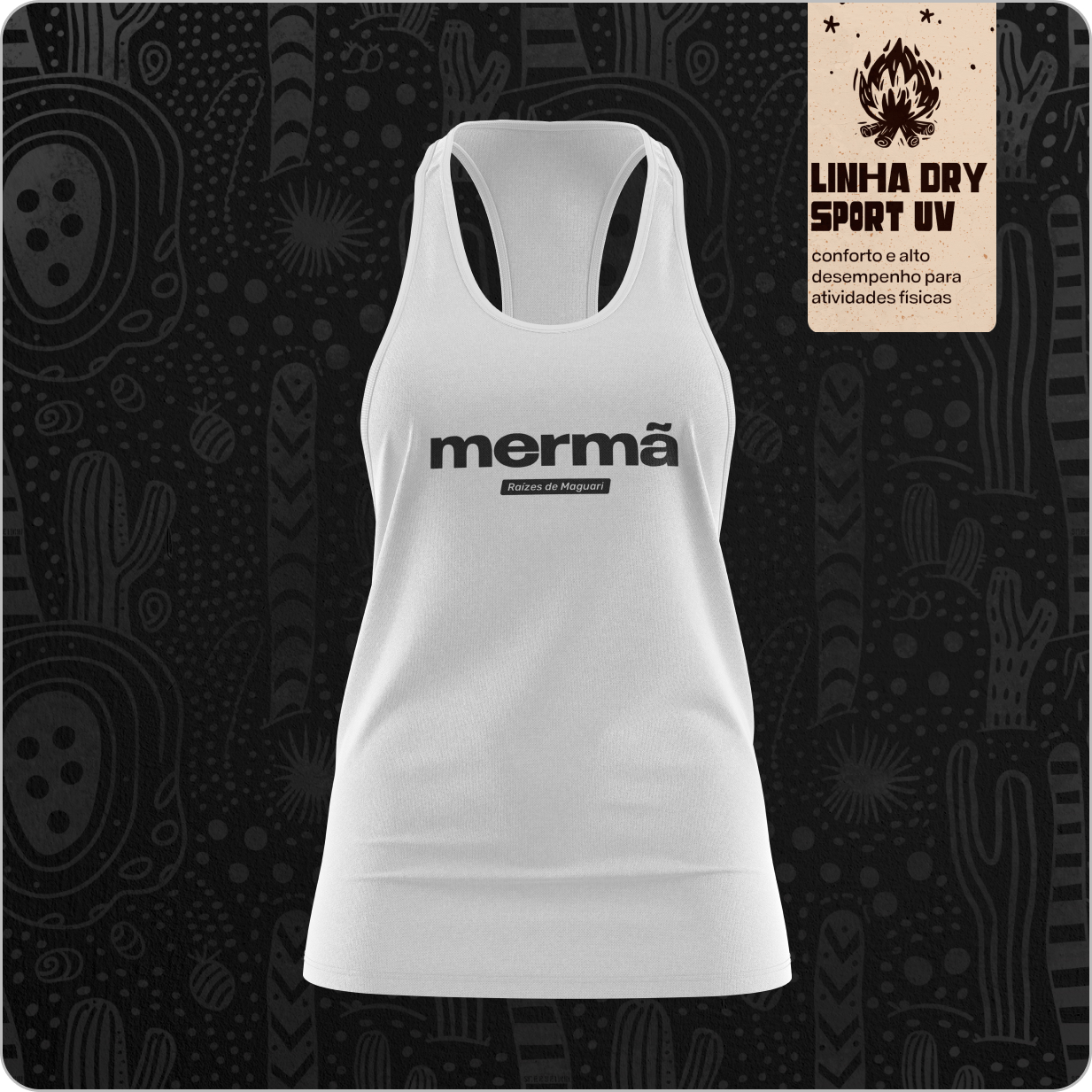 Regata Feminina Dry Sport UV – Mermã 