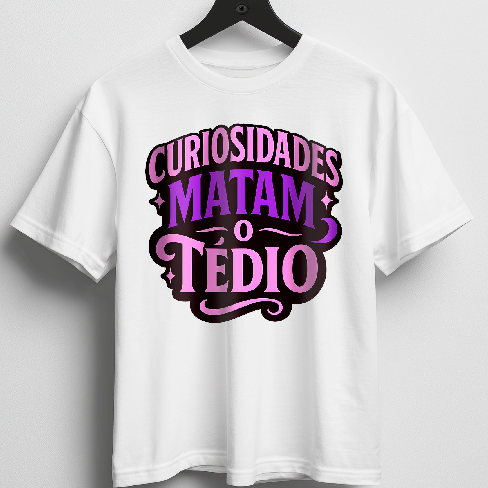 Camiseta - Curiosidades Matam o Tédio