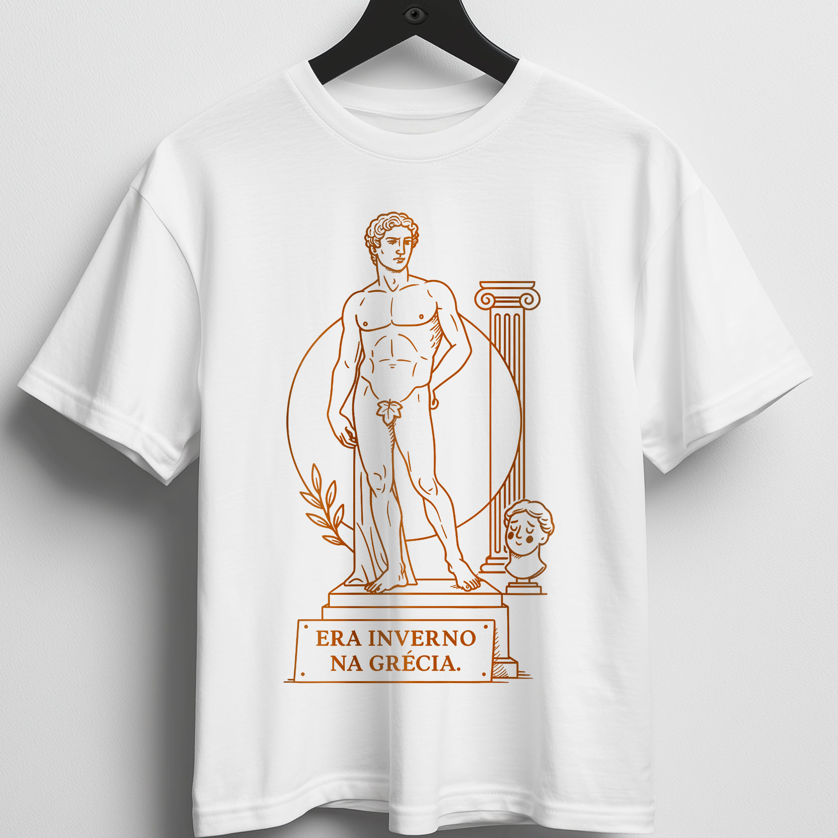 Camiseta - Era Inverno na Grécia