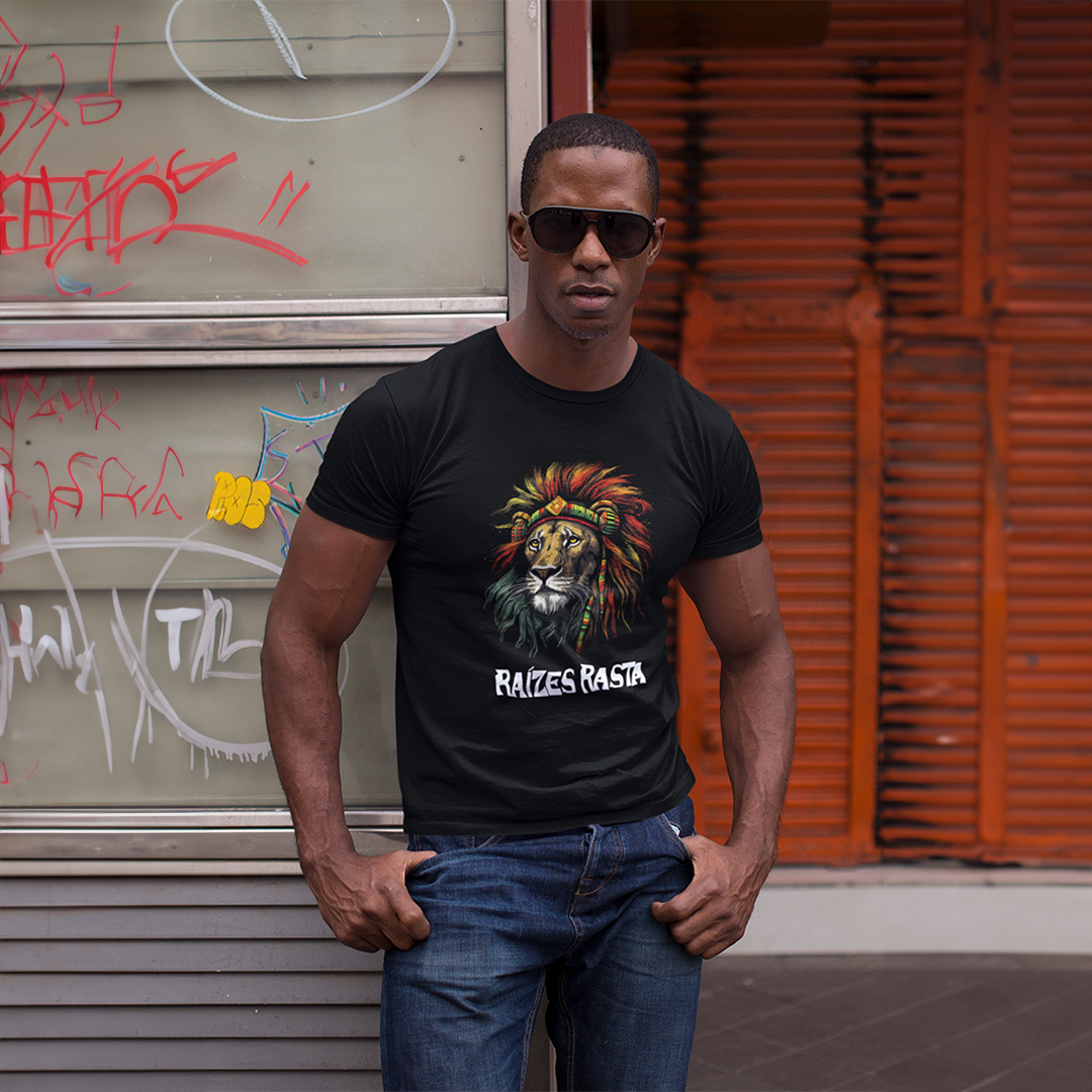 Camiseta Prime Raízes Rasta Lion