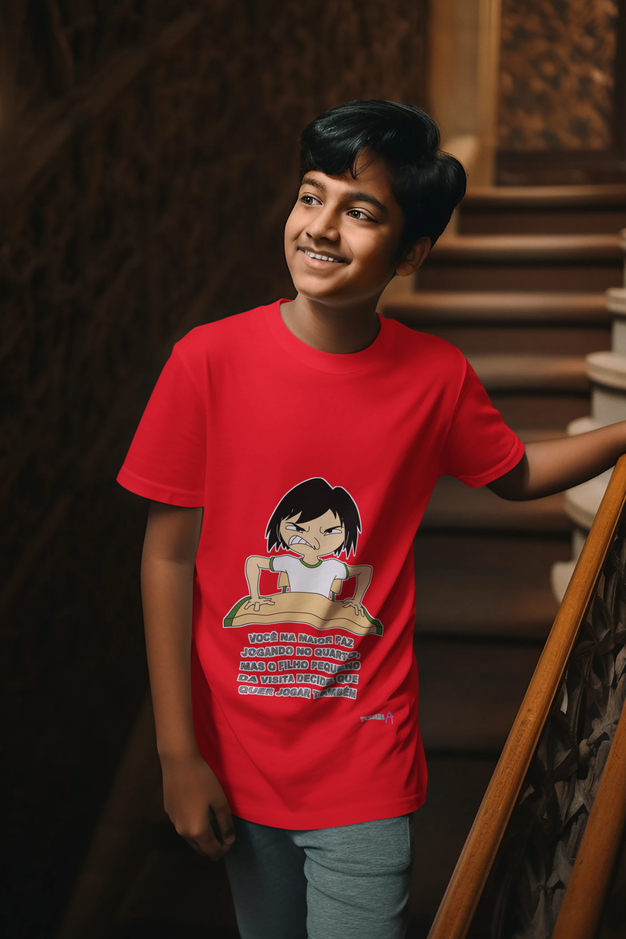 CAMISA CLASSIC INFANTIL - VISITA