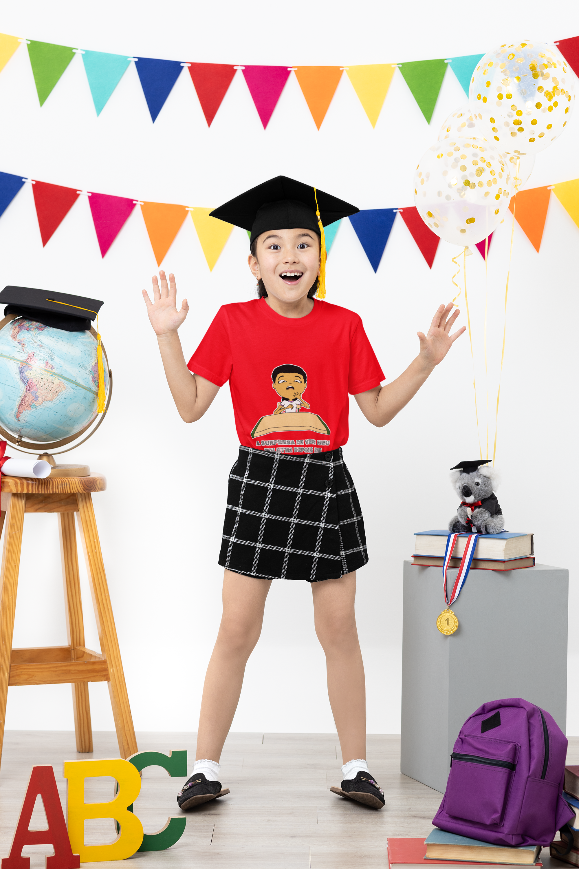 CAMISA CLASSIC INFANTIL - SURPRESA