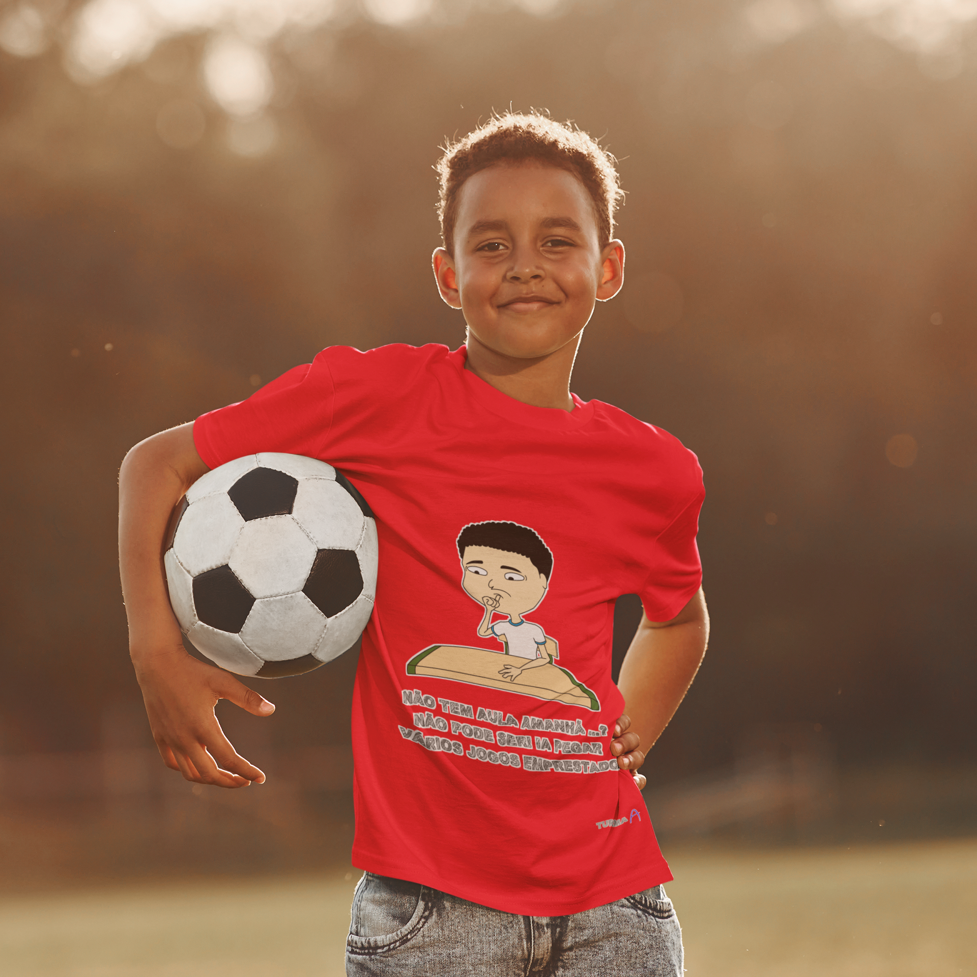 CAMISA CLASSIC INFANTIL - JUSTO AMANHÃ